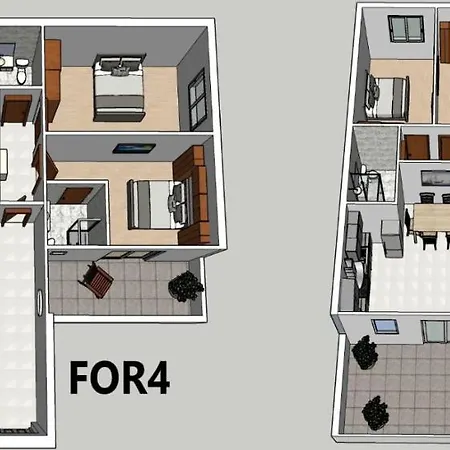 Felix For4 Apartament Kampor